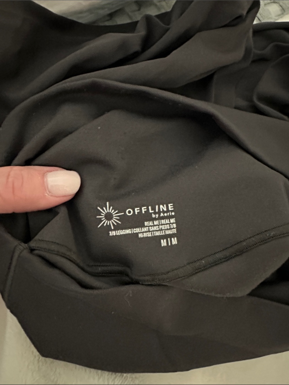 aerie Black High-Waist Leggings